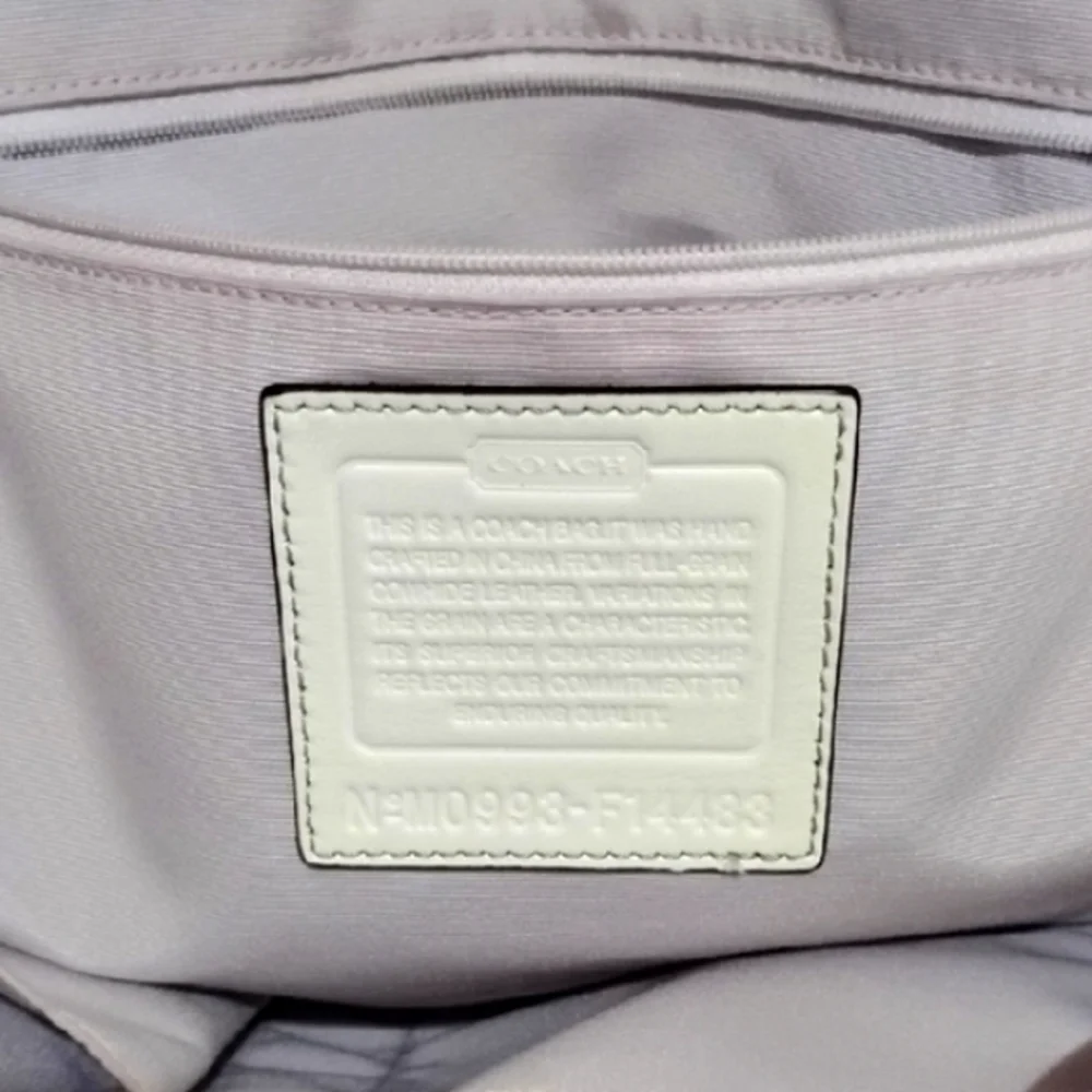 Coach 1941 Rare Leather Tote Bag 2009 Euc - Picture 8 of 10